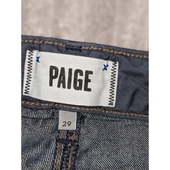 Paige Skyline Skinny Jeans Dark Wash Denim Slim Fit Womens‎ Size 29 - Picture 3 of 9